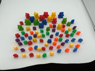 Counting Multicolored Plastic Bears
