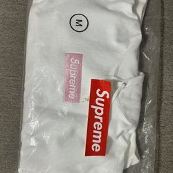 Supreme Box Logo Hooded Sweatshirt 2025 White Size Medium 