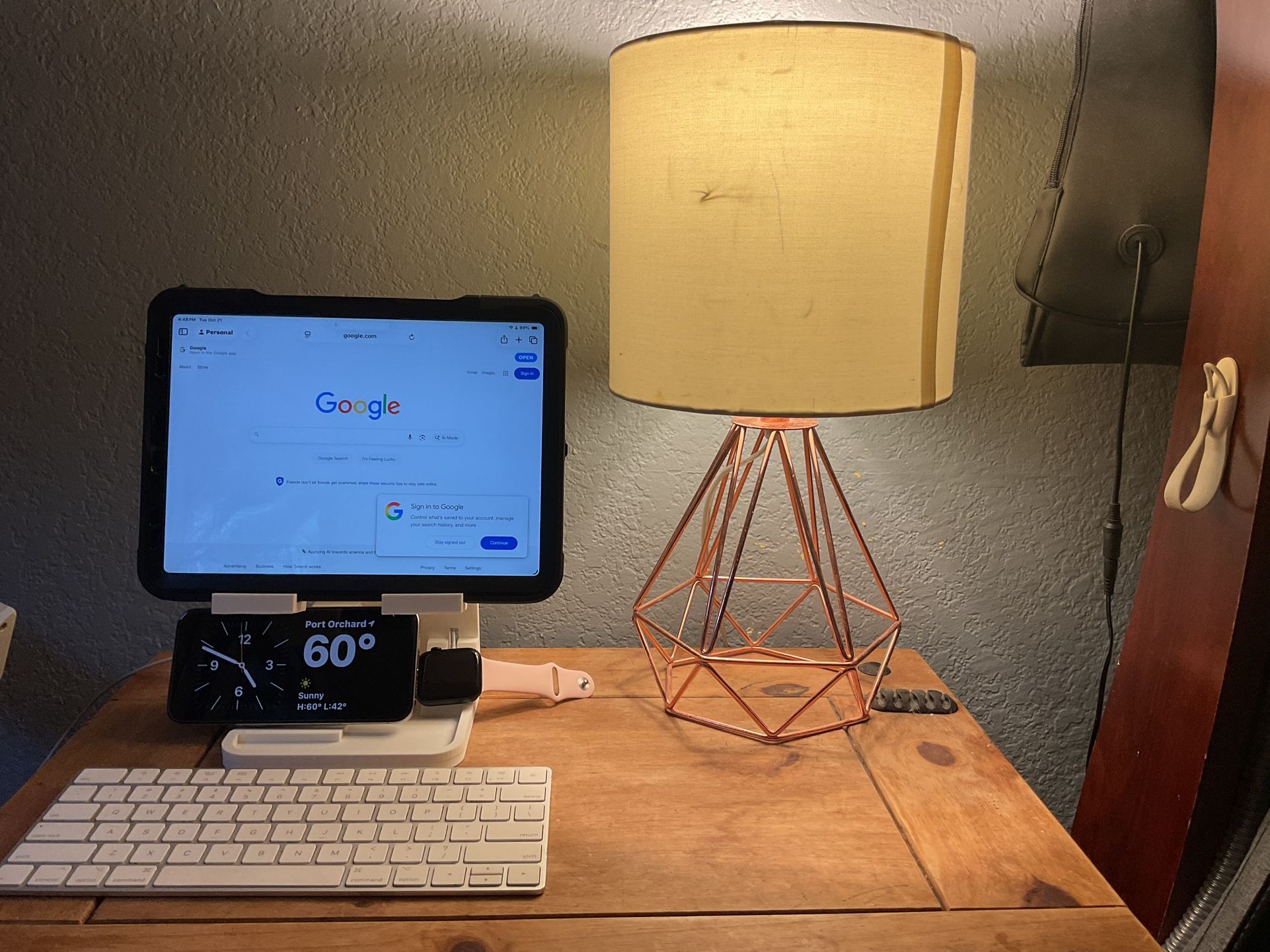 3D Printed Charging Stand, (Made for most iPad’s, iPhone’s, Apple Watch, and AirPods)