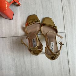 Gold Steve Madden Heels
