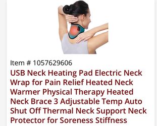 Heating pad for your neck