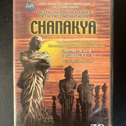 Chanakya: Vol 8 of 8 Ep. 43-47 (DVD, 2001) Rare New Sealed