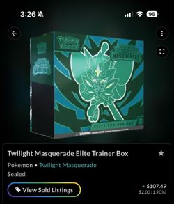 Twilight Masquerade ETB