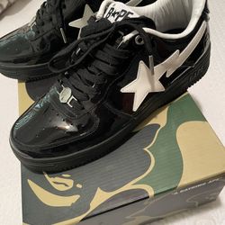 Bape STA Black Size 9 Great Condition No Crease $280 