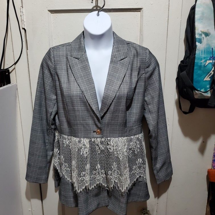 Women Blazer Jacket Size M