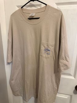 Guy Harvey Shirt Mens 2XL Beige Fish Graphic Tee Bluewater NWOT