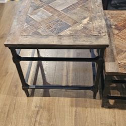 Pottery Barn Coffee And Side Table