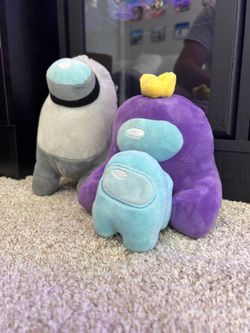 Among us lot of 3, 9 inch