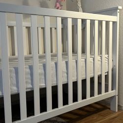 Baby Crib White  