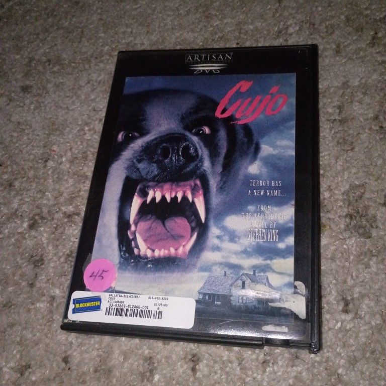 Cujo Stephen King DVD 1983 Dee Wallace, Fullscreen