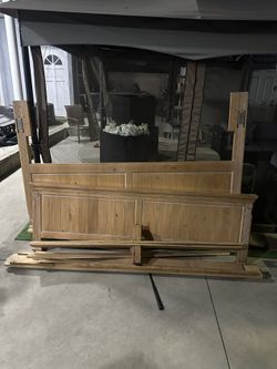 King Size Wooden Bed Frame