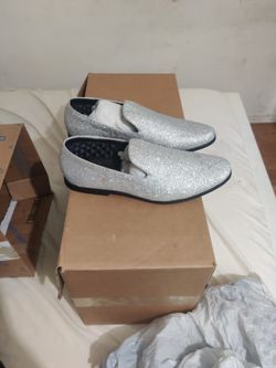 Plated Shoes Zapatos Plateados