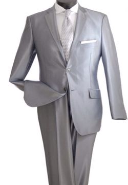 Sharkskin Italian suit