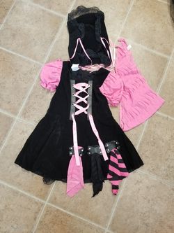 Pirate costume girls 8/10