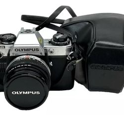 Olympus Mb# OM10 Manual Camera With 50m Lens + Case - UNTESTED