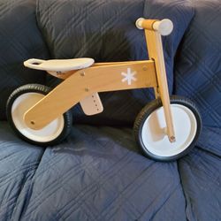 TREEHAUS UNISEX CHILDS WOODEN BALANCE BIKE 21" TALL