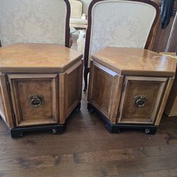 Pair of Vintage Thomasville Side Tables Mid-Century Modern