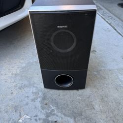 SONY SUBWOOFER 