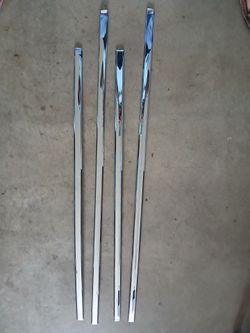 For Sale a Set Of 4  pc  chrome