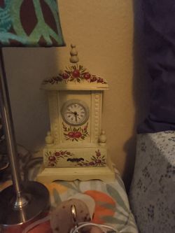 Wood clock