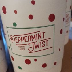 SOY Boxed Candles, Peppermint Twist, NEW