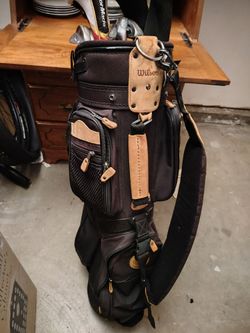Golf bag +clubs