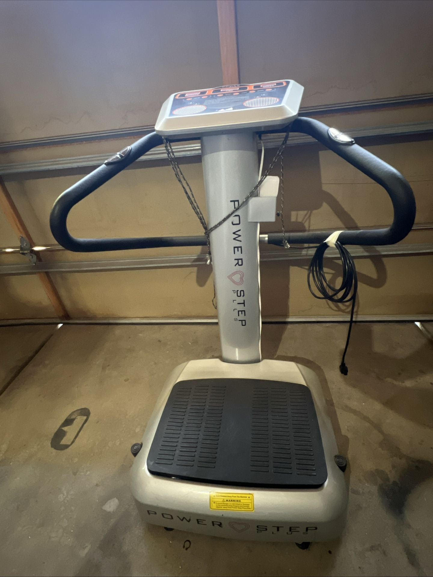 POWER STEP PLUS Whole Body Vibration Cellulite Reduce Exercise Platform Machine