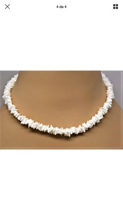 Puka shell necklace