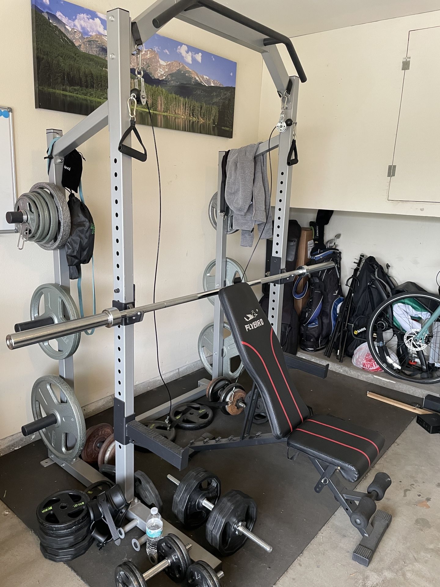 Weight rack and Weights