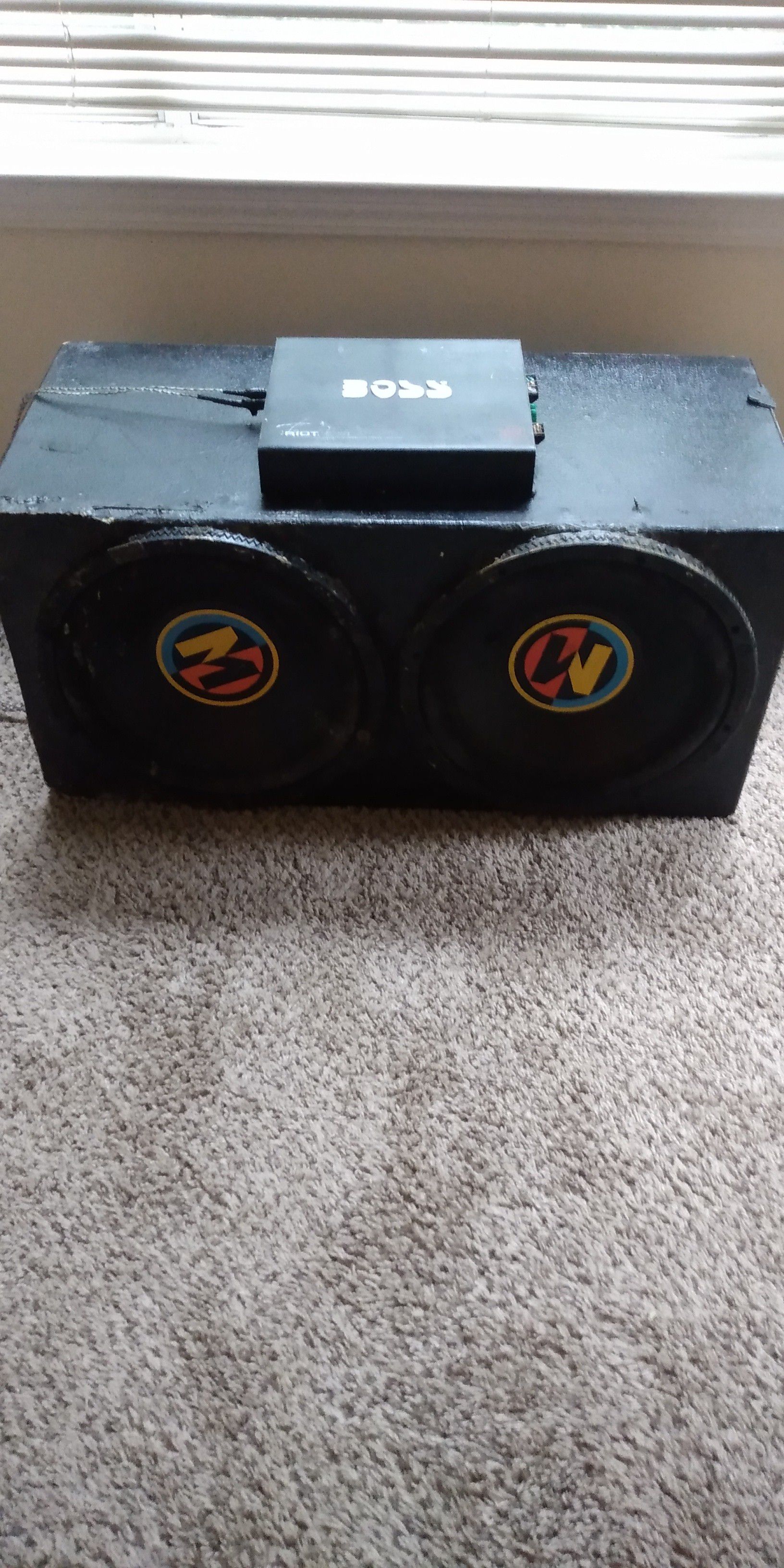 2 "15 Memphis audio speakers