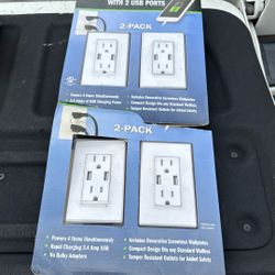 Feit Electric Wall Outlets With USB Ports
