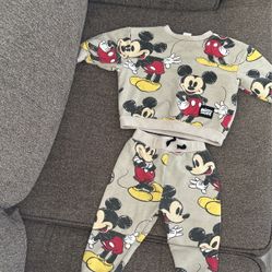 Mickey Mouse Outfit 12 Months
