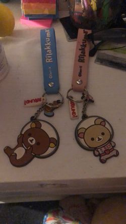 Sanrio Korilakkuma Rilakkuma Round1 Keychains