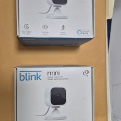 Blink Mini Indoor Plug In HD Smart Camera