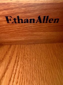 2 Ethan Allen Wood Furniture Piece