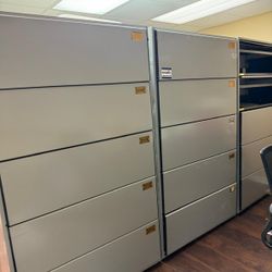 Sunar Hauserman Lateral Office File Cabinets