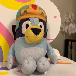 Disney King Bluey Plush 8”