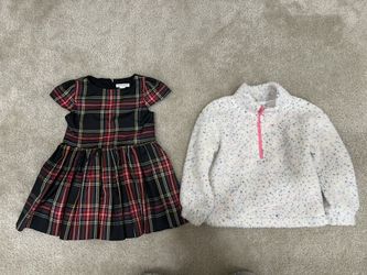 Girl 3T J. Crew Dress And Sweater