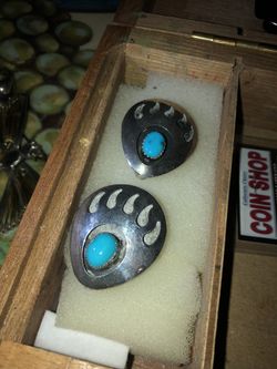 Silver 925 earrings turquoise