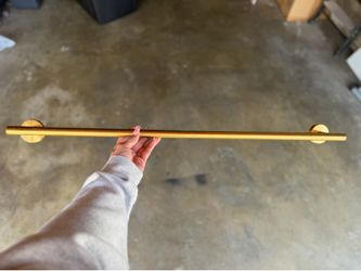 towel bar - brushed gold