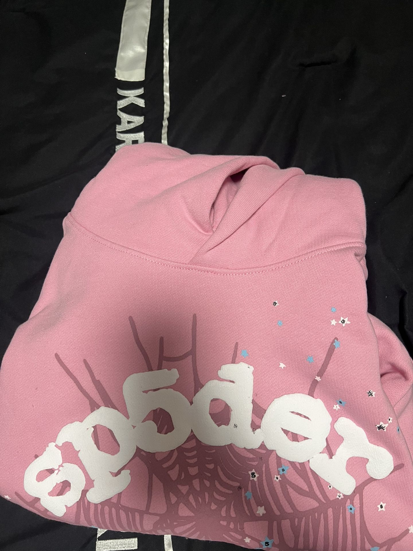 Spider Hoodie Pink 
