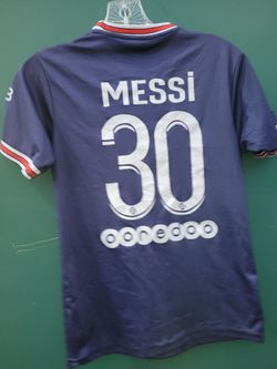 Used Nike Jordan 21/22 PSG Lionel Messi Men Home Stadium Jersey size 1 &K6M