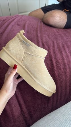 Bearpaw Suede Slip-On Boot