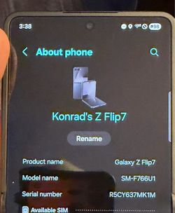Samsung Galaxy ZFlip 7