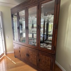 $950 Or Best Offer Wooden China Cabinet