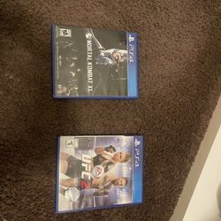 Ps4 Games “ Mortal Combat XL” & “UFC 2”