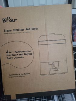 Bear - Baby Bottle and sterilizer