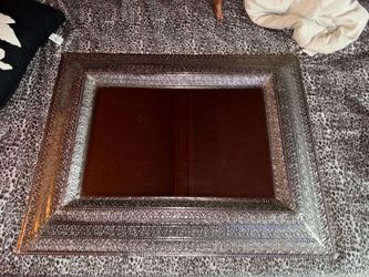 Silver Framed Mirror