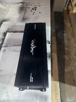 New Skar 2000 watt s amp with bass knob
