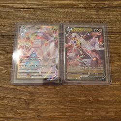 Two Duraludon V And Vmax Cards